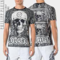 半袖Tシャツ 人気新品★超特価★ カジュアル PHILIPP PLEIN フィリ...