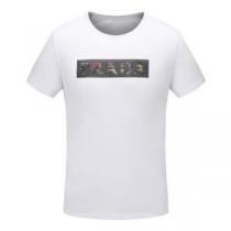17春夏 2色可選 【新アイテム】 PRADA プラダ 半袖Tシャツ カッコいい...