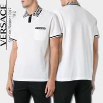 VERSACE ヴェルサーチ 2026 3色可選 絶大な人気を誇る 半袖Tシャツ...
