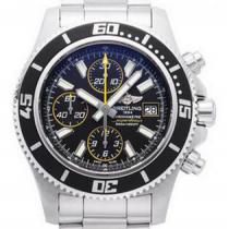 ブライトリング BREITLING スーパーオーシャン クロノグラフ アビスイエロー A110B82PSS  500m防水時計 メンズ