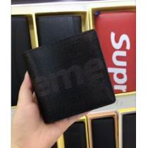 SUPREME男女兼用 短財布2色可選大人のおしゃれに2026新款 完売品！