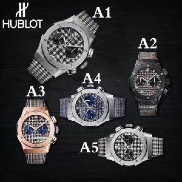 歓迎なレットショップ 2026新作 ウブロ HUBLOT 男性用腕時計 5色可選