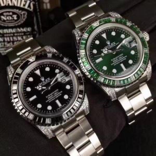 ロレックス優れた品質 ROLEX 品質保証2026  サファイヤクリスタル風防男性用腕時計4色選択可