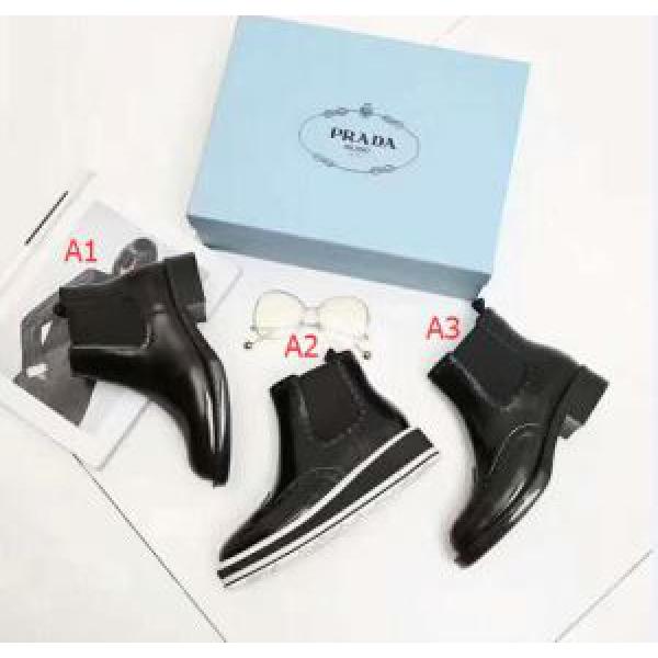 ショートブーツ  HOT2026 3色可選人気ブランド  プラダ PRADA