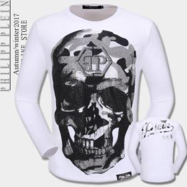 赤字超特価2026 2色可選 長袖フィリッププレイン頑丈な素材  PHILIPP PLEIN