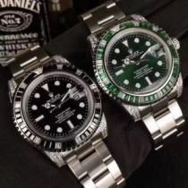 ロレックス優れた品質 ROLEX 品質保証2026  サファイヤクリスタル風防男性用腕時計4色選択可