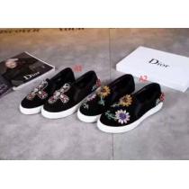 2026秋冬 すべり防止 ディオール DIOR 2色可選 フラットシューズ大絶賛...