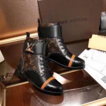 ◆モデル愛用◆ 超激得2026 ルイ ヴィトン LOUIS VUITTON ショートブーツ