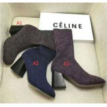 CELINE 人気新品★超特価★ 5色可選 2026秋冬季超人気ショートブーツセ...