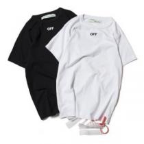 2色可選 SALE!今季 半袖Tシャツ Off-White オフホワイト 男女兼...