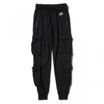 2026春夏 男女兼用 お洒落に魅せる Off-White オフホワイト 細身効...