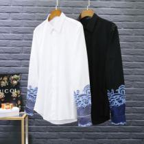 2026春夏 ドルチェ＆ガッバーナ Dolce&Gabbana 長袖シャツ 首胸...