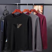 長袖Tシャツ アルマーニ ARMANI 2026春夏 セレブ風 個性的なデザイン...