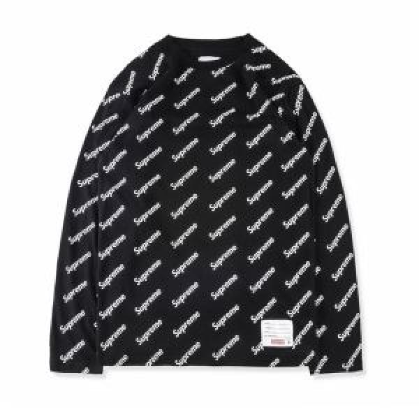 4色可選 長袖Tシャツ シュプリーム SUPREME めちゃくちゃお得 JA  Supreme 17FW week6 Logo 2026秋冬