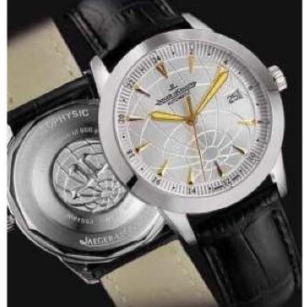 大活躍　JAEGER-LECOULTRE ジャガールクルト サファイヤクリスタル風防  長年愛用している男女兼用腕時計 ブランド 高級 9色可選