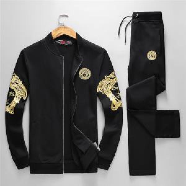 2026秋冬 ヴェルサーチ VERSACE 2色可選 上下セット 大人の個性を。