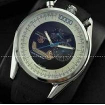 実用性も抜群タグホイヤー腕時計メンズ　TAG HEUER　 5針クロノグラフ　 43.55mm　飽きのこないメンズモデル