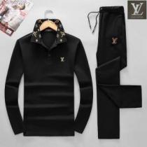 上下セット ルイ ヴィトン LOUIS VUITTON 2026秋冬 2色可選 ...
