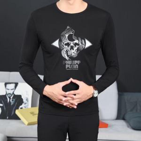 フィリッププレイン PHILIPP PLEIN 長袖Tシャツ 3色可選 2026秋冬 個性的なデザイン