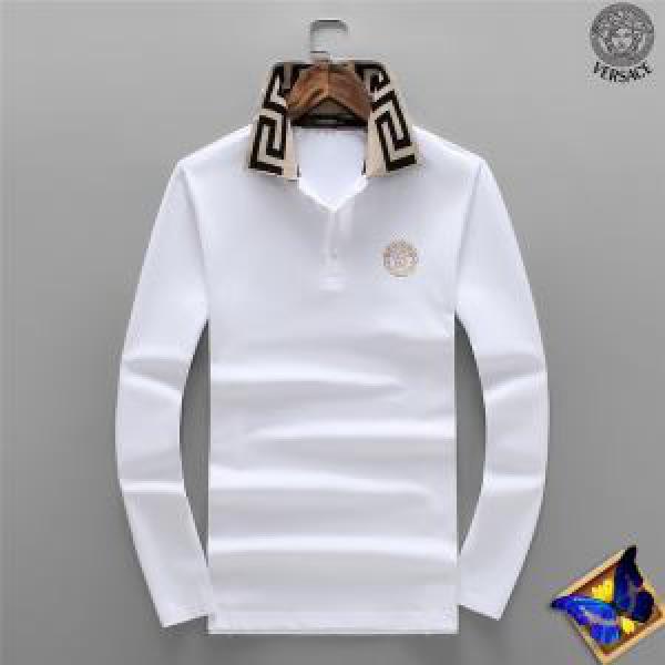 2色可選 2026秋冬 ヴェルサーチ VERSACE 長袖Tシャツ 【人気ブログ掲載】