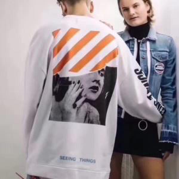 最安値挑戦！ オフホワイト OFF-WHITE 2026秋冬季超人気プルオーバーパーカー