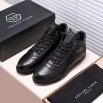 PHILIPP PLEIN 欧米韓流/雑誌 2026秋冬季超人気ハイトップシュー...
