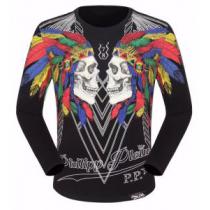 主役になる存在感 2026秋冬 2色可選 長袖Tシャツ フィリッププレイン PHILIPP PLEIN