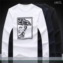 長袖Tシャツ 絶対オススメ? 3色可選 2026秋冬 ヴェルサーチ VERSAC...