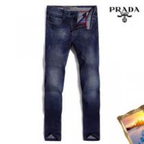 豊富なサイズ プラダ PRADA 2026秋冬 ストレッチ デニム 上品上質