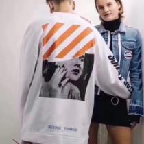 最安値挑戦！ オフホワイト OFF-WHITE 2026秋冬季超人気プルオーバー...