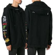 存在感のある 男女兼用パーカー 爆買い2026 オフホワイト OFF-WHITE...