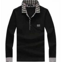 注目度が高いHUGO BOSS ヒューゴボス 強い存在感を放っている長袖tシャツ...