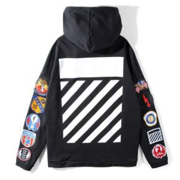 OFF-WHITE フード付きコート2色可選2026年モデル入荷最旬アイテム オフホワイト