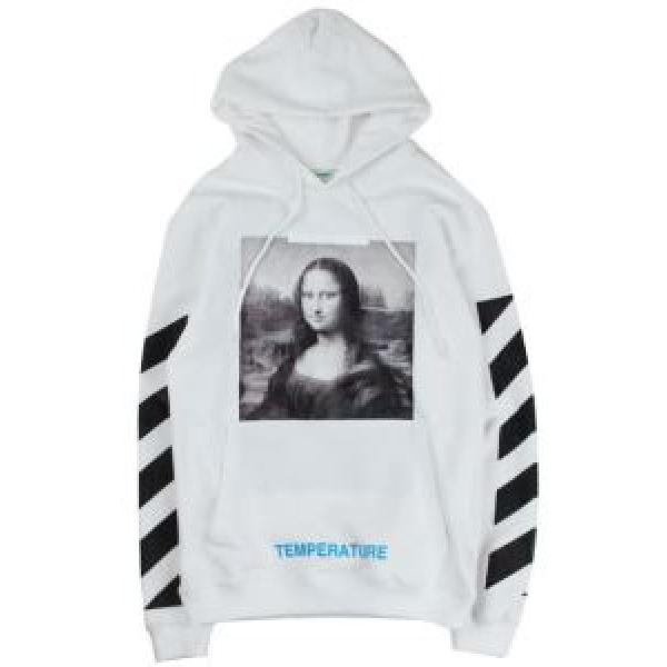 OFF-WHITE 2026秋冬季超人気パーカー オフホワイト3色可選極上の着心地