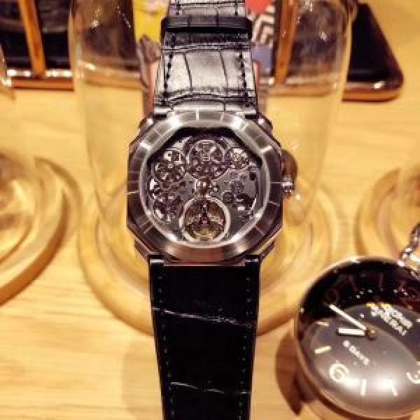 機械式（自動巻き） 3色可選 ブルガリ BVLGARI 男性用腕時計 欧米韓流/雑誌2026