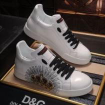 ファション性の高い 2色可選 2026秋冬季超人気 ドルチェ＆ガッバーナ DOLCE&GABBANA フラットシューズ