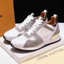 モデル大絶賛? 2色可選 2026秋冬季超人気 ルイ ヴィトン LOUIS VUITTON ランニングシューズ