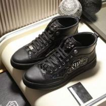 驚きの破格値2026フィリッププレイン PHILIPP PLEIN ハイトップシ...