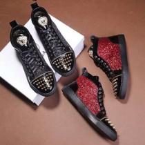 魅力ファッション 品質保証2026 ヴェルサーチ VERSACE ハイトップシュ...