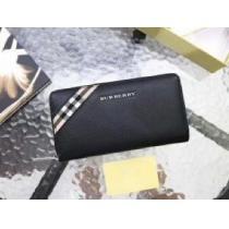 シンプルなBURBERRY バーバリー財布メンズ長財布ラウンドファスナーウォレットプレゼント