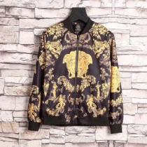 ヴェルサーチ VERSACE2色可選花プリントデザインジャケット2026秋冬季超人気