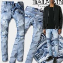 使い回し最高 大絶賛の履き心地! バルマン BALMAIN 2026秋冬 ジーン...