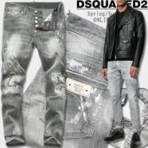 定番ボトム 2026秋冬 海外セレブ定番愛用 ディースクエアード DSQUARED2 ジーンズ