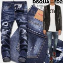 ジーンズ ディースクエアード DSQUARED2 2026秋冬 伸縮性がある 肌...