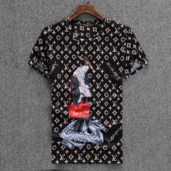 収縮性のある ルイ ヴィトン LOUIS VUITTON 3色可選 2026春夏新作 大人の個性を。半袖Tシャツ