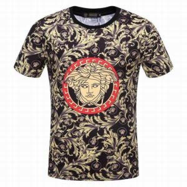 肌に馴染みやすい 2026春夏新作 ヴェルサーチ VERSACE 半袖Tシャツ 赤字超特価豊富な