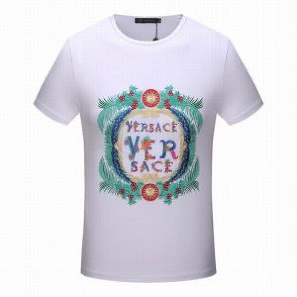 半袖Tシャツ ヴェルサーチ VERSACE 2色可選 収縮性のある 2026春夏新作 爆買いお得