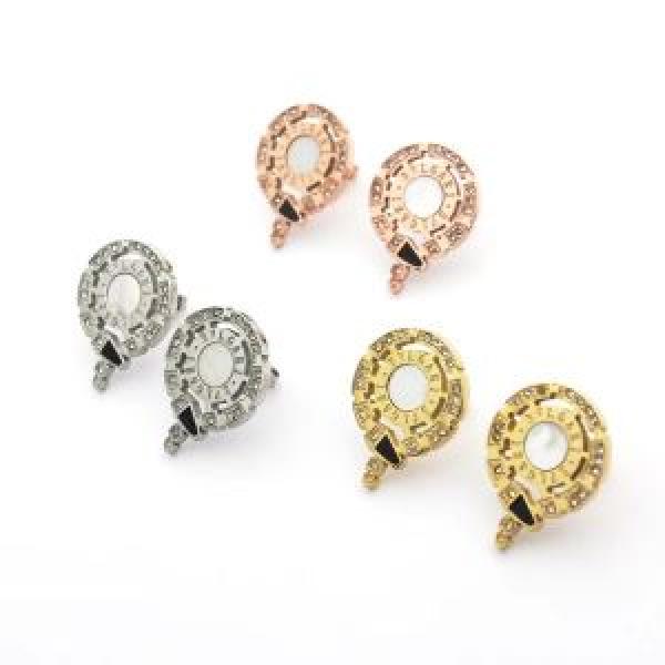 ピアス ブルガリ BVLGARI 3色可選 2026春夏新作 首胸ロゴ
