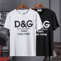 2026春夏新作 クールビズ 半袖Tシャツ 2色可選 上品上質 ドルチェ＆ガッバーナ Dolce&Gabbana