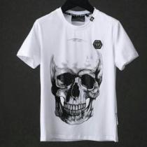 半袖Tシャツ 2色可選 フィリッププレイン PHILIPP PLEIN 通気性に...